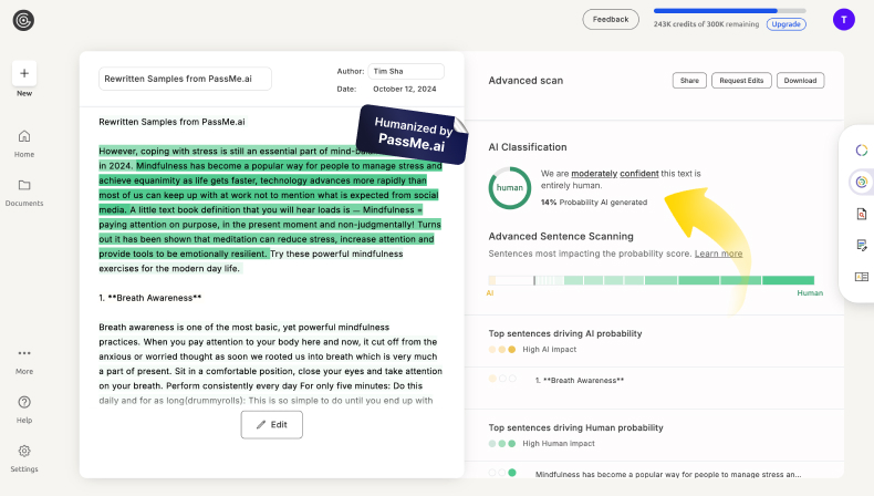 Undetectable AI Content to Any Detector